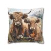 Highland Cows Double-Sided Cushion Cover