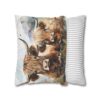 Highland Cows Double-Sided Cushion Cover