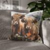 Highland Cows Double-Sided Cushion Cover