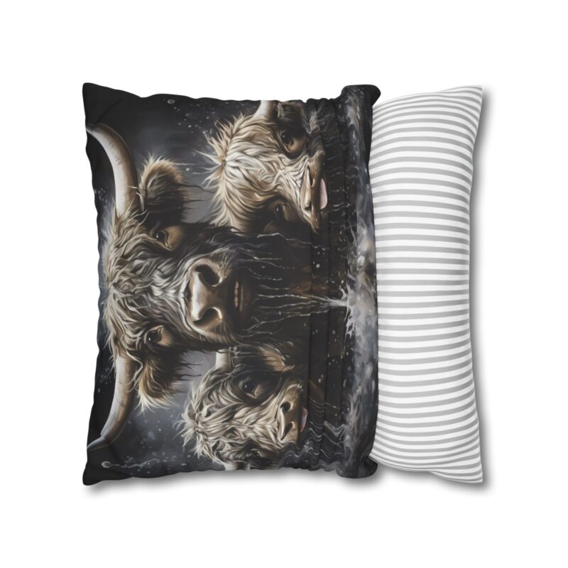 Highland Cows Double-Sided Cushion Cover