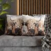 Highland Cows Double-Sided Cushion Cover