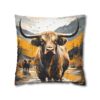 Highland Cows Double-Sided Cushion Cover