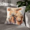 Highland Cows Double-Sided Cushion Cover