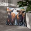 Highland Cows Double-Sided Cushion Cover