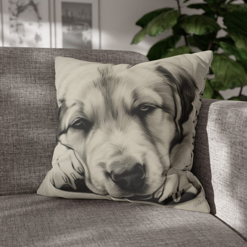 Anatolian Shepherd Dog Square Double-Sided Cushion Cover