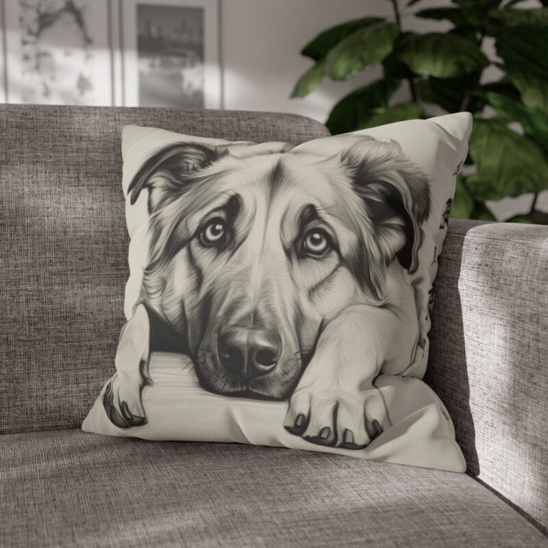 Anatolian Shepherd Dog Square Double-Sided Cushion Cover