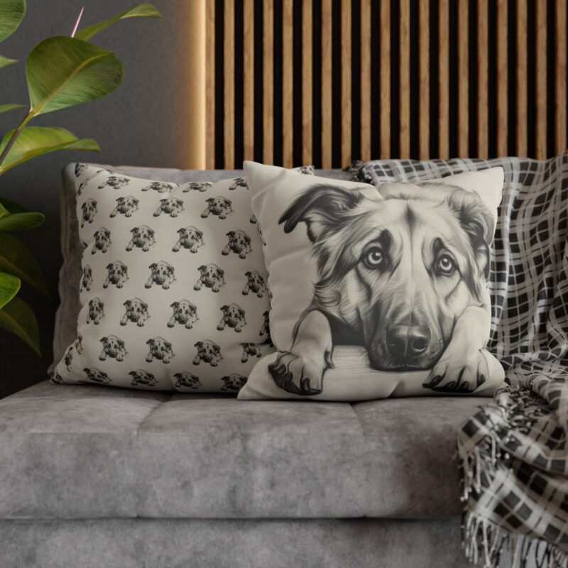 Anatolian Shepherd Dog Square Double-Sided Cushion Cover