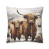 Highland Cows Double-Sided Cushion Cover