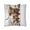 Highland Cows Double-Sided Cushion Cover