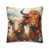 Highland Cows Double-Sided Cushion Cover