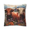 Highland Cows Double-Sided Cushion Cover