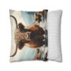 Highland Cows Double-Sided Cushion Cover