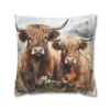 Highland Cows Double-Sided Cushion Cover