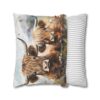 Highland Cows Double-Sided Cushion Cover