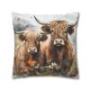 Highland Cows Double-Sided Cushion Cover