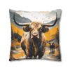 Highland Cows Double-Sided Cushion Cover