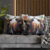 Highland Cows Double-Sided Cushion Cover