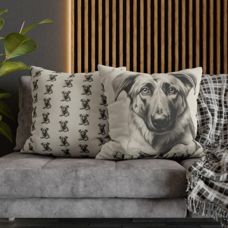 Anatolian Shepherd Dog Square Double-Sided Cushion Cover