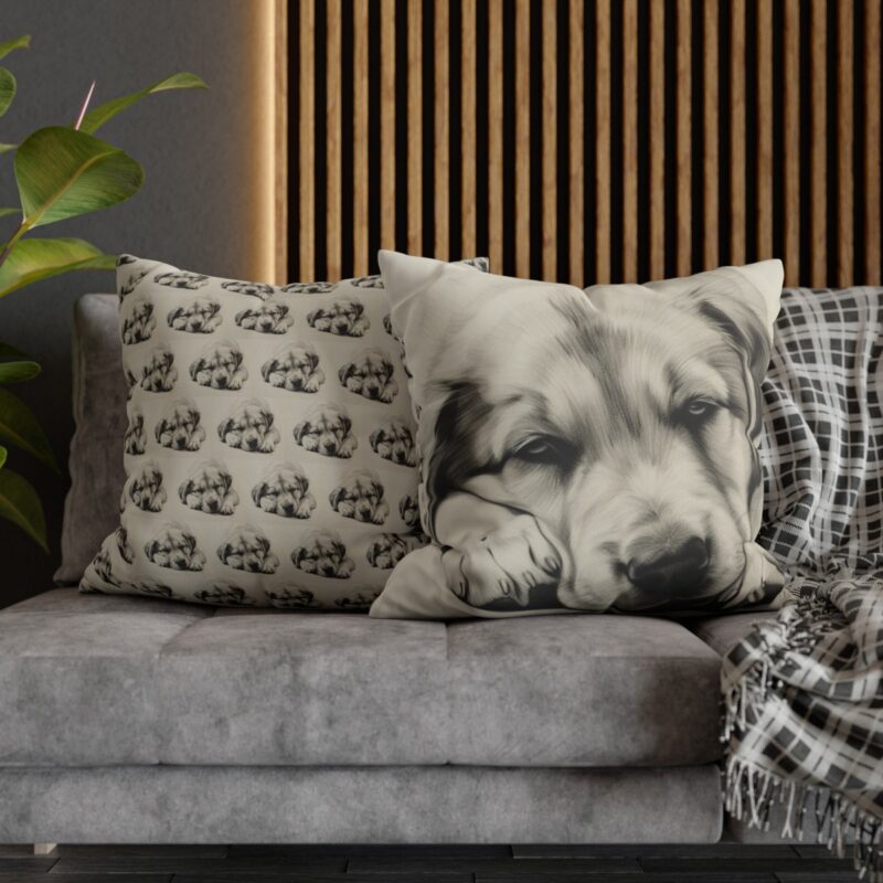 Anatolian Shepherd Dog Square Double-Sided Cushion Cover