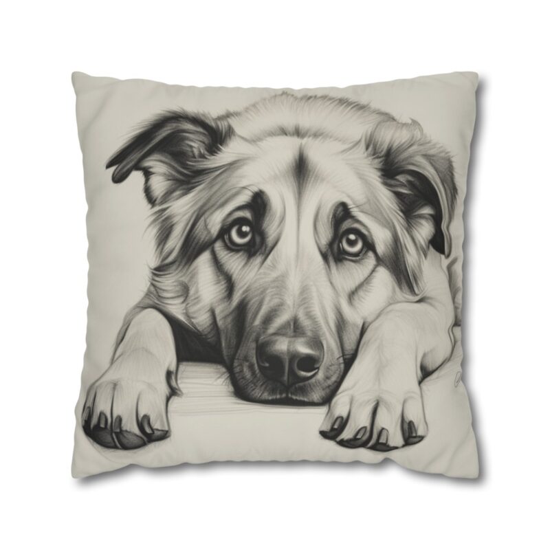 Anatolian Shepherd Dog Square Double-Sided Cushion Cover