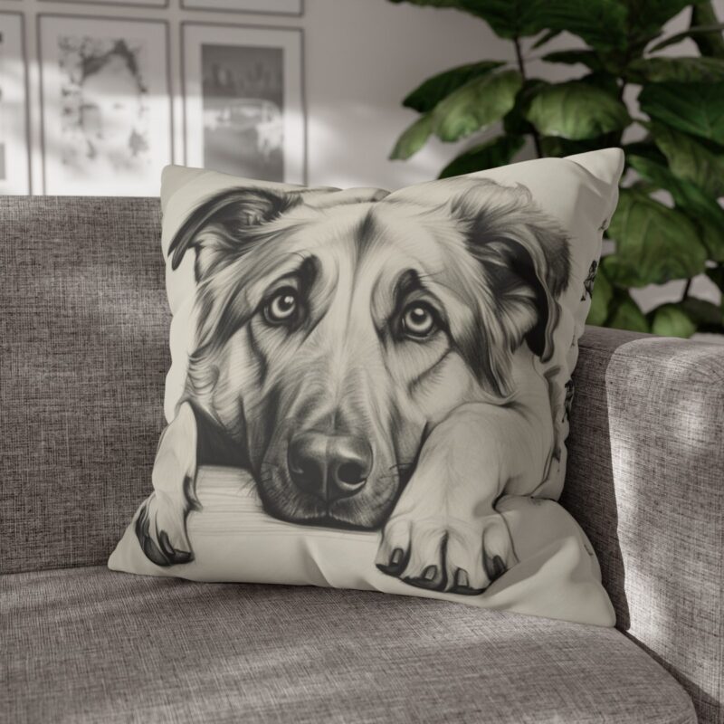 Anatolian Shepherd Dog Square Double-Sided Cushion Cover