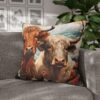 Highland Cows Double-Sided Cushion Cover