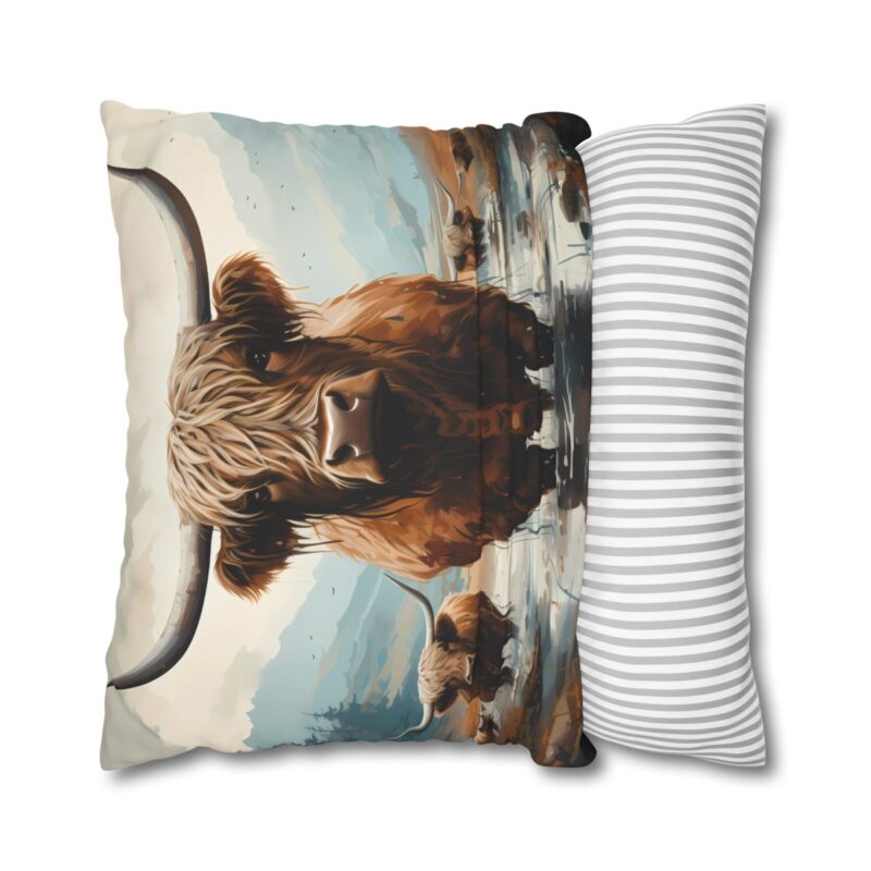 Highland Cows Double-Sided Cushion Cover