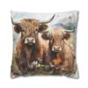 Highland Cows Double-Sided Cushion Cover