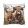 Highland Cows Double-Sided Cushion Cover