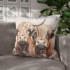 Highland Cows Double-Sided Cushion Cover