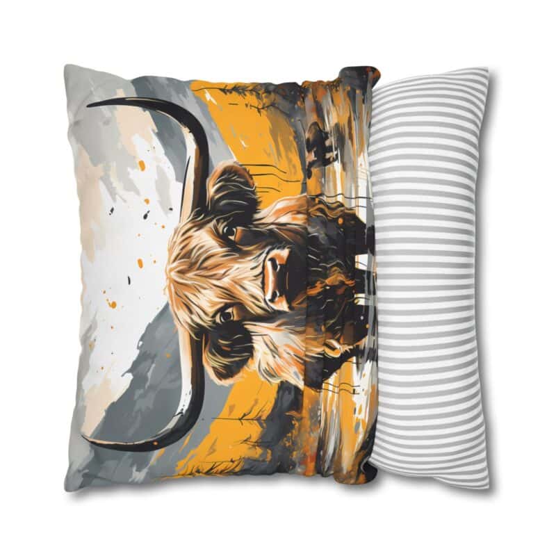 Highland Cows Double-Sided Cushion Cover