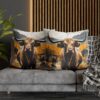 Highland Cows Double-Sided Cushion Cover