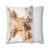 Highland Cows Double-Sided Cushion Cover