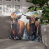 Highland Cows Double-Sided Cushion Cover