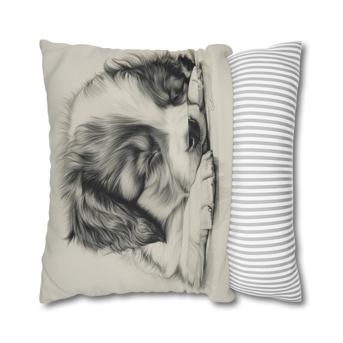 Australian Shepherd Dog Square Double-Sided Cushion Cover