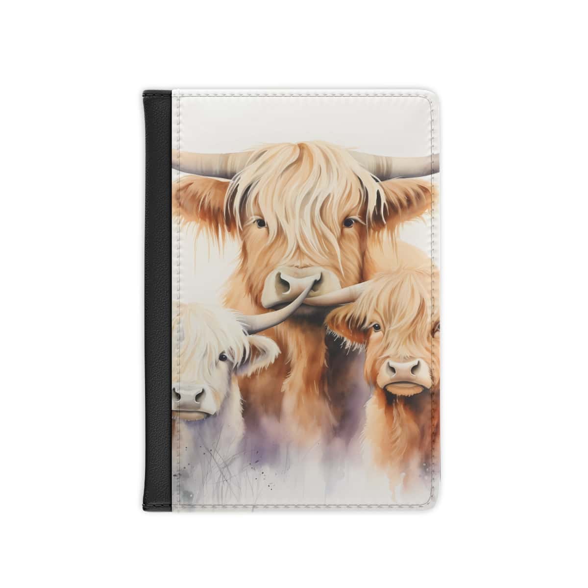 Highland Cows Passport Cover