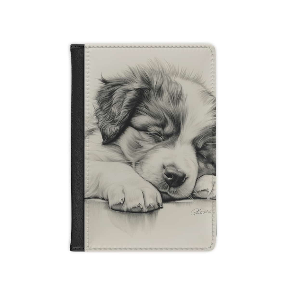 Australian Shepherd Dog Passport Cover