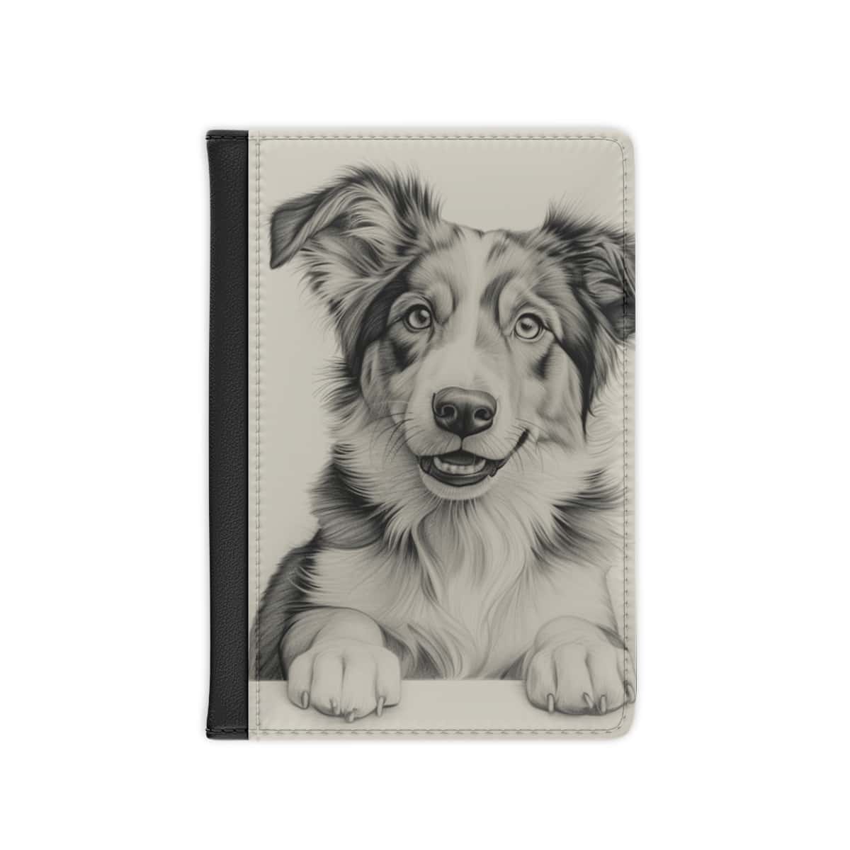 Australian Shepherd Dog Passport Cover