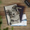 Australian Shepherd Dog Passport Cover