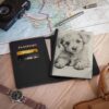 Poodle Passport Cover