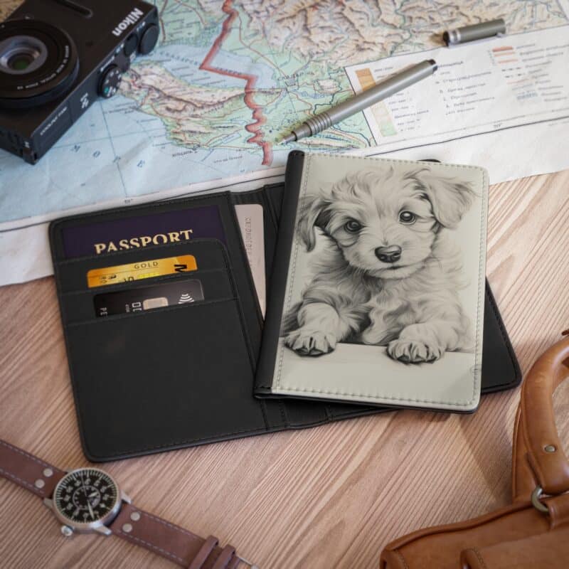 Poodle Passport Cover