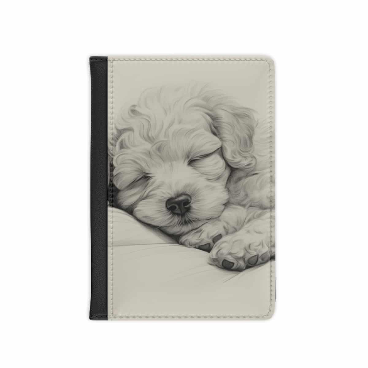 Poodle Passport Cover