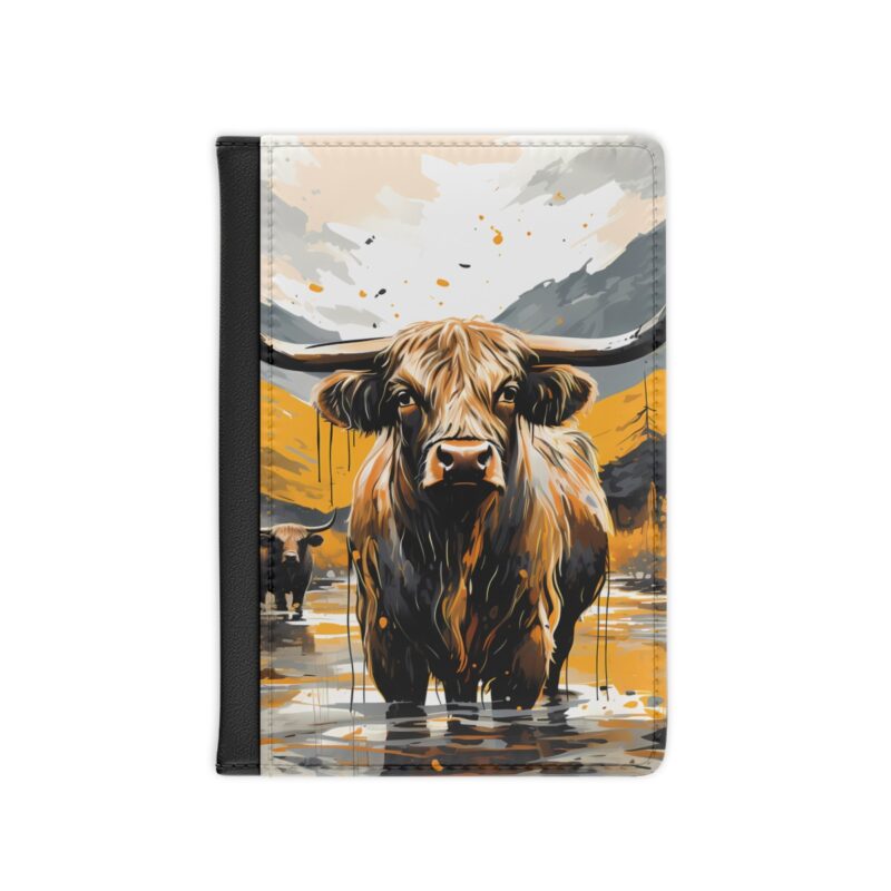 Highland Cows Passport Cover