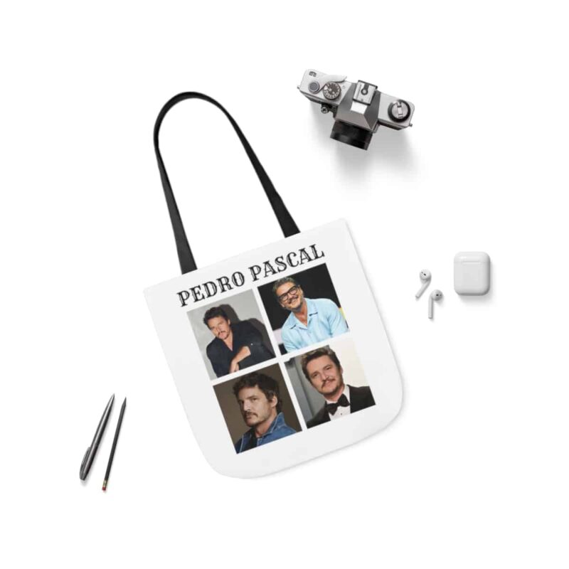 Pedro Pascal Fan Collage Tote Bag