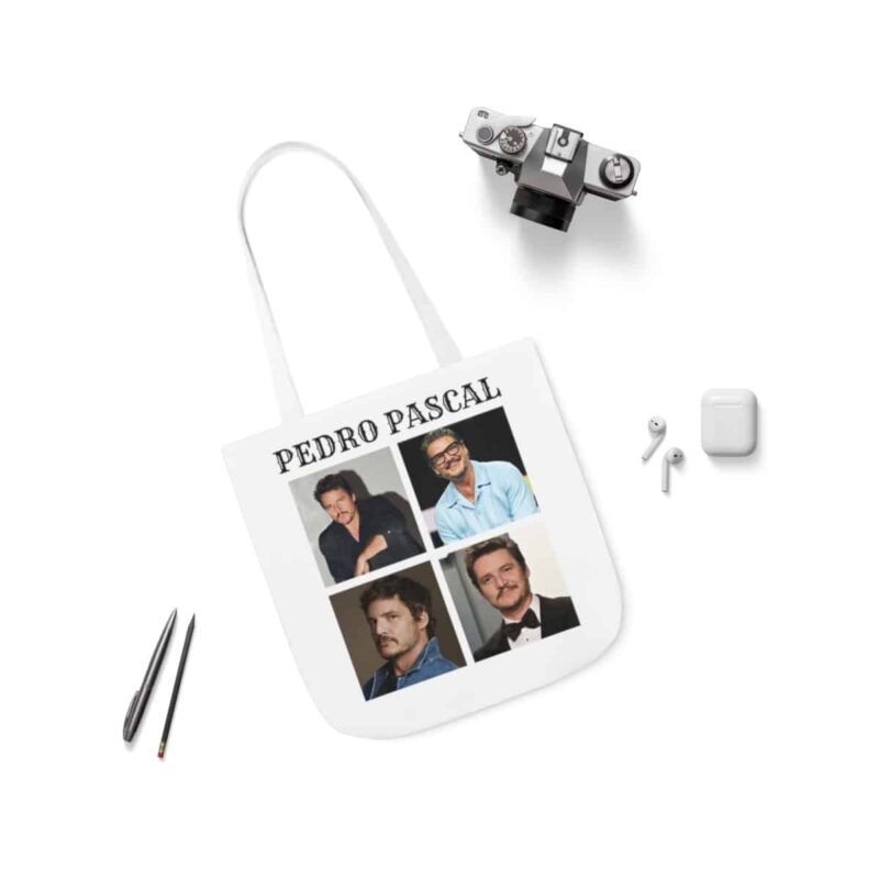 Pedro Pascal Fan Collage Tote Bag