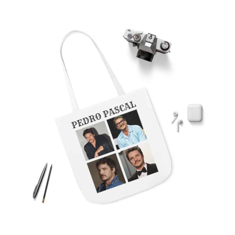 Pedro Pascal Fan Collage Tote Bag