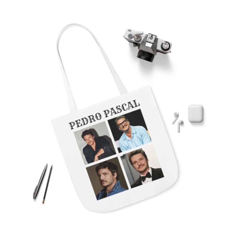 Pedro Pascal Fan Collage Tote Bag