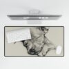 American Hairless Terrier Mouse Pad Desk Mat