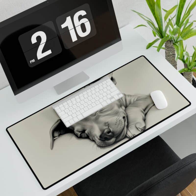 American Hairless Terrier Mouse Pad Desk Mat