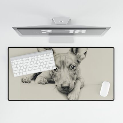 American Hairless Terrier Mouse Pad Desk Mat